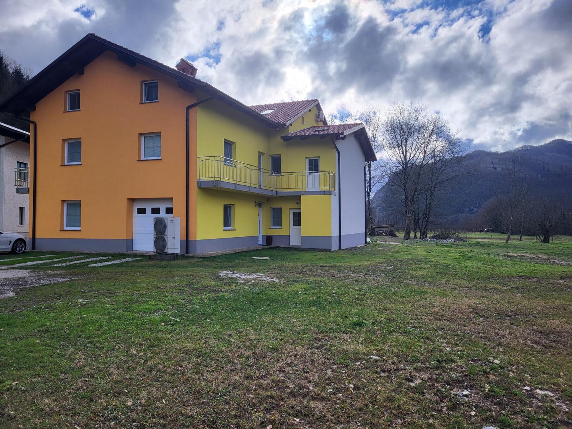 Apartma Jermol Most na Soči Esterno foto