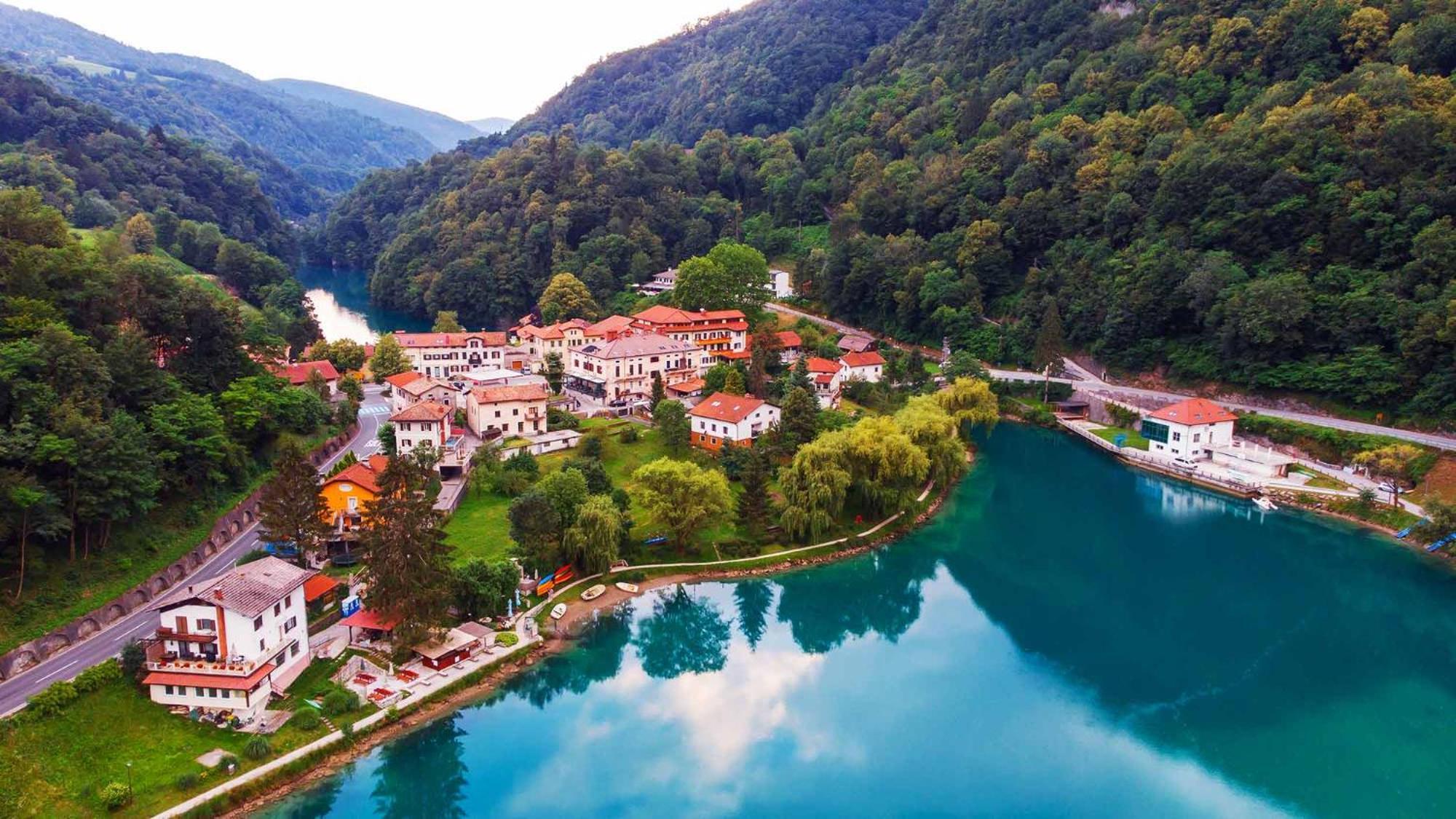 Apartma Jermol Most na Soči Esterno foto